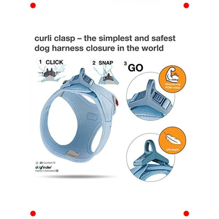 Hava Delikli Yelek Tipi Göğüs Tasması - Küçük Boy