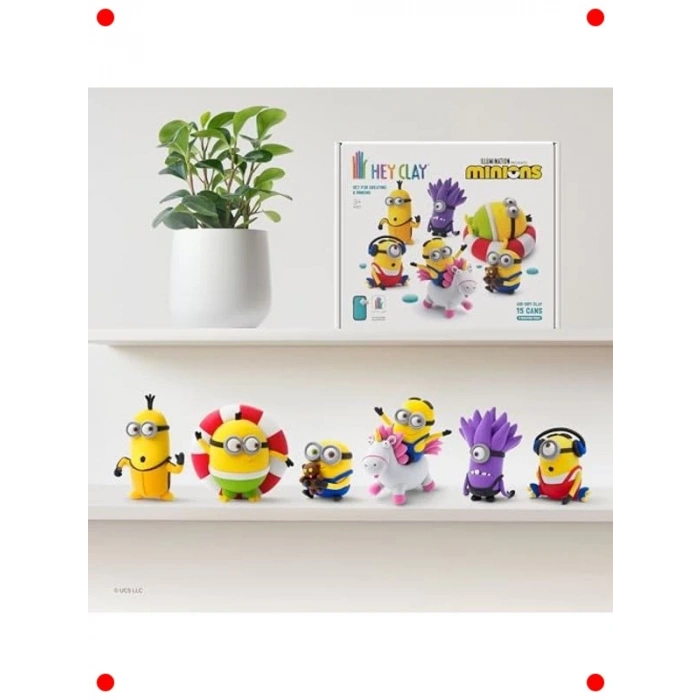 Hava Kuruyan Kil Karakter Figür Seti