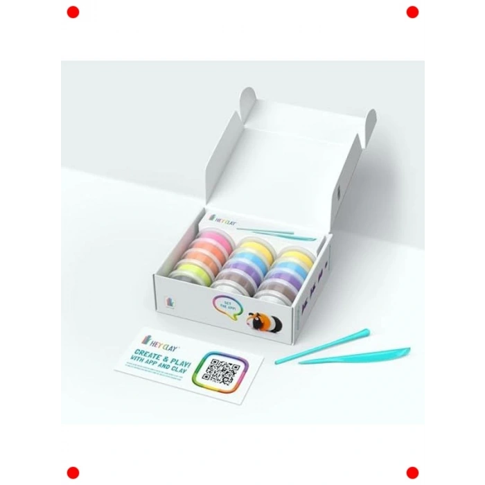 Hava Kuruyan Kil Seti - Evcil Hayvanlar (15 Renk)