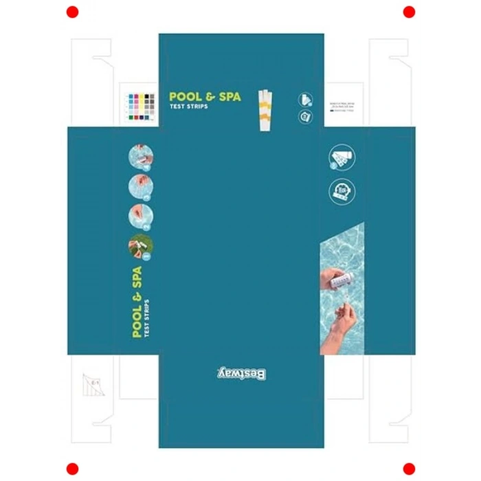 Havuz ve Spa Suyu Test Şeritleri