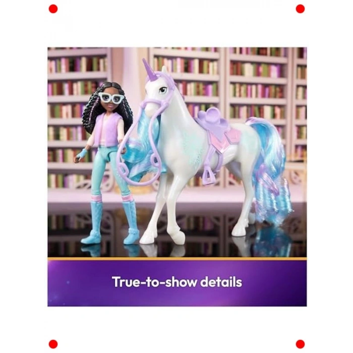 Hayal Ülkesi Figür Seti: Layla ve Tek Boynuzlu At