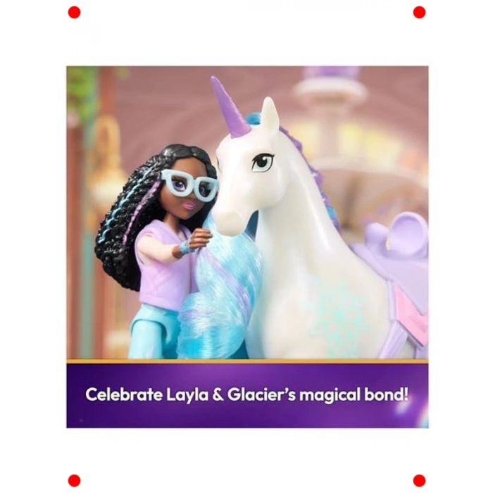 Hayal Ülkesi Figür Seti: Layla ve Tek Boynuzlu At