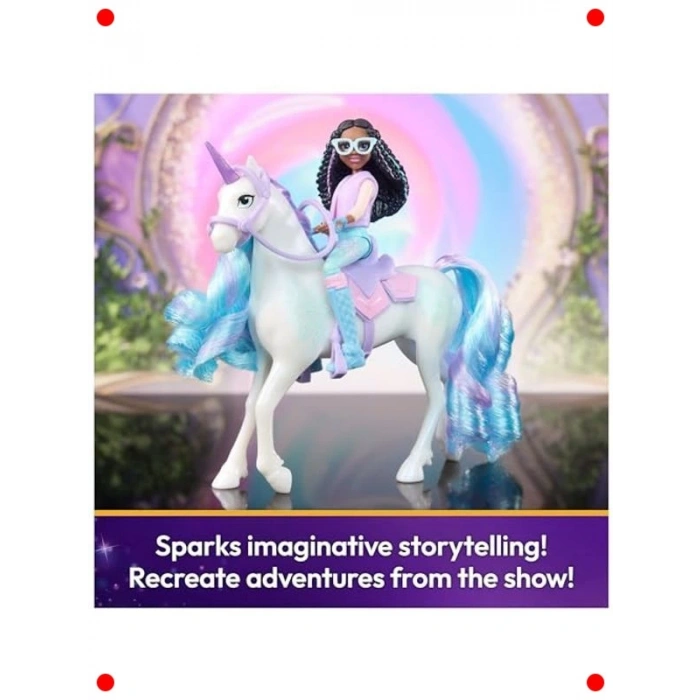 Hayal Ülkesi Figür Seti: Layla ve Tek Boynuzlu At