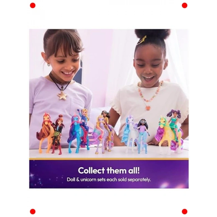 Hayal Ülkesi Figür Seti: Layla ve Tek Boynuzlu At