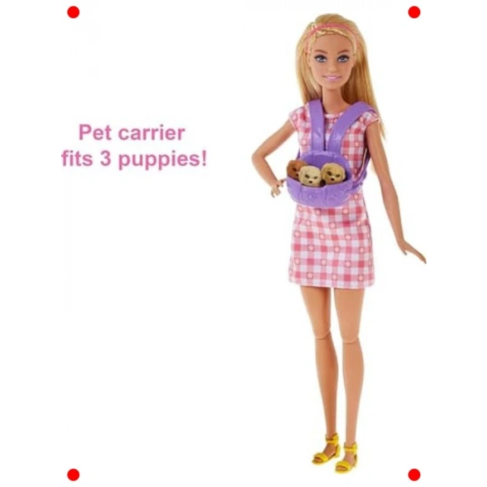 Hayvan Dostları Oyun Seti - Köpek ve 3 Yavru (3-7 Yaş)