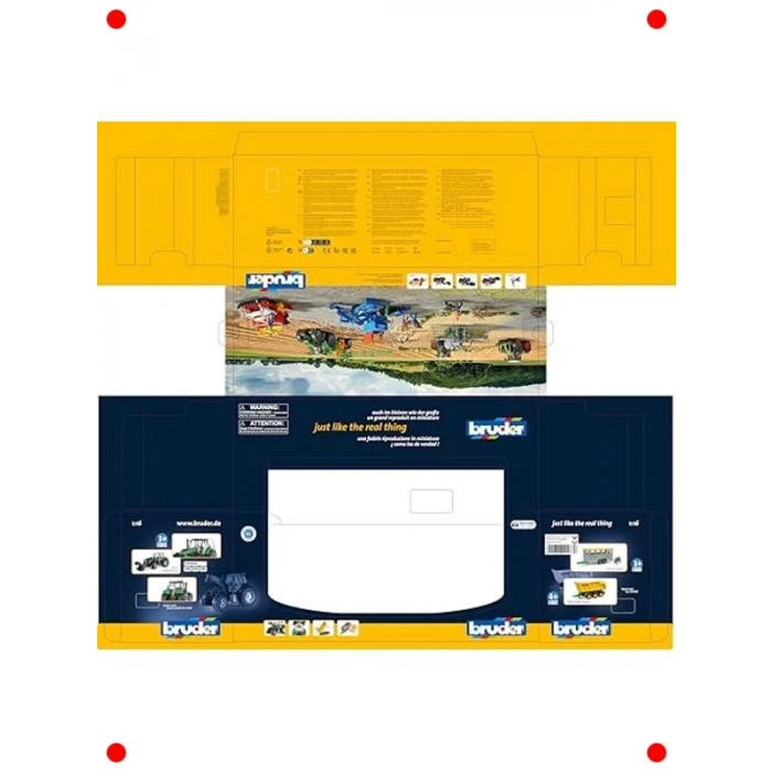 Hayvan Taşıma Römorku ve İnek Model Oyuncak