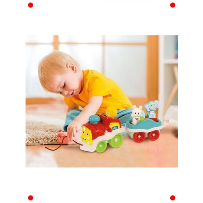 Hayvan Treni Aktivite Oyunu - Bebek ve Çocuklar İçin