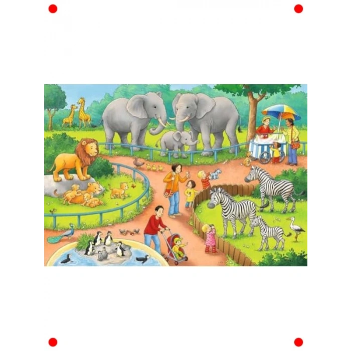 Hayvanat Bahçesi Temalı Yapboz