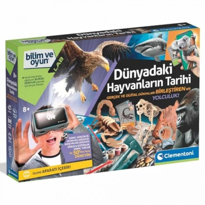 Hayvanların Tarihi Temalı Bilim ve Oyun Seti
