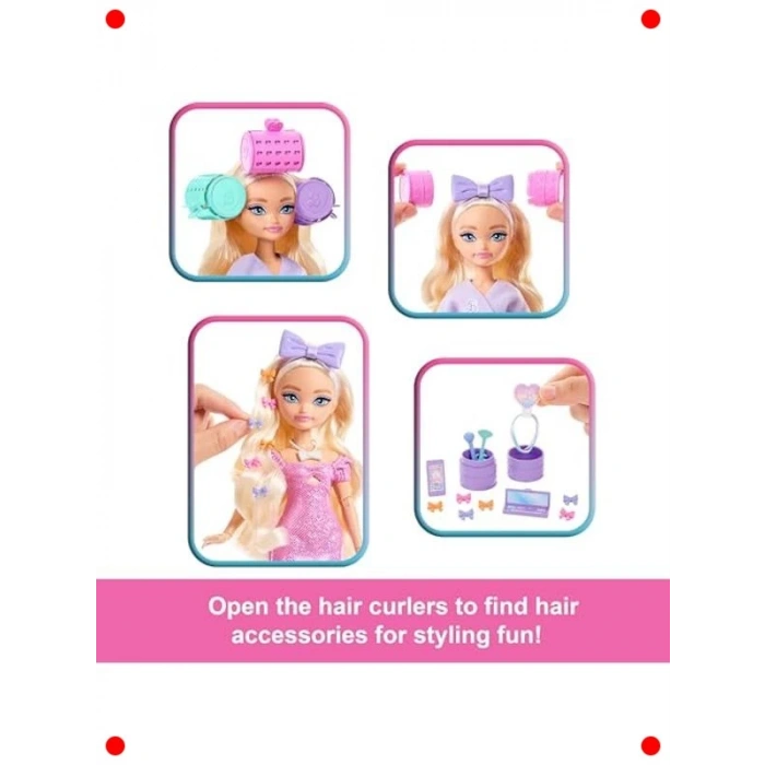 Hazırlanma Seti: Malibu Temalı Moda Bebeği