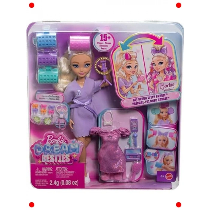 Hazırlanma Seti: Malibu Temalı Moda Bebeği