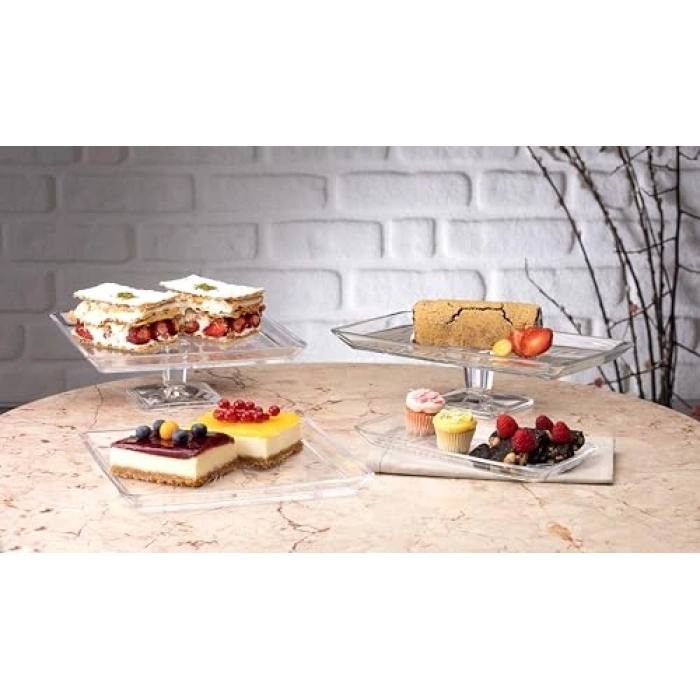 Hediye Kutu ile Ayaklı Servis Tabağı, Madlen Tasarım