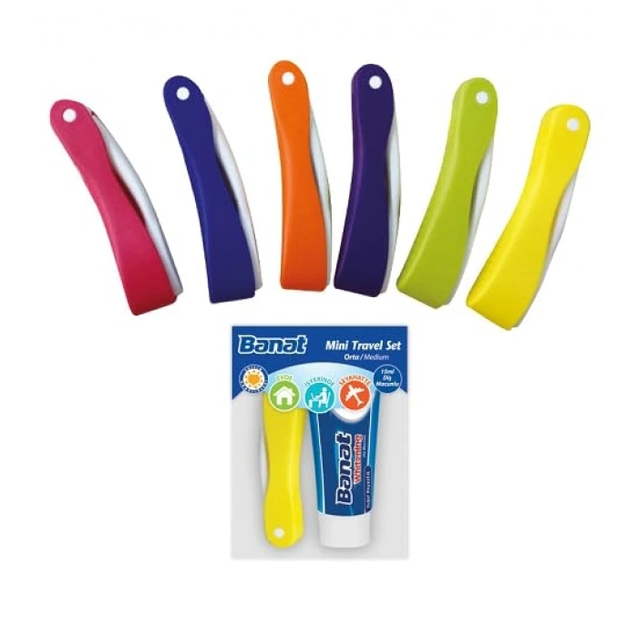 Hediyeli Diş Macunlu Seyahat Seti, Pratik ve Kullanışlı