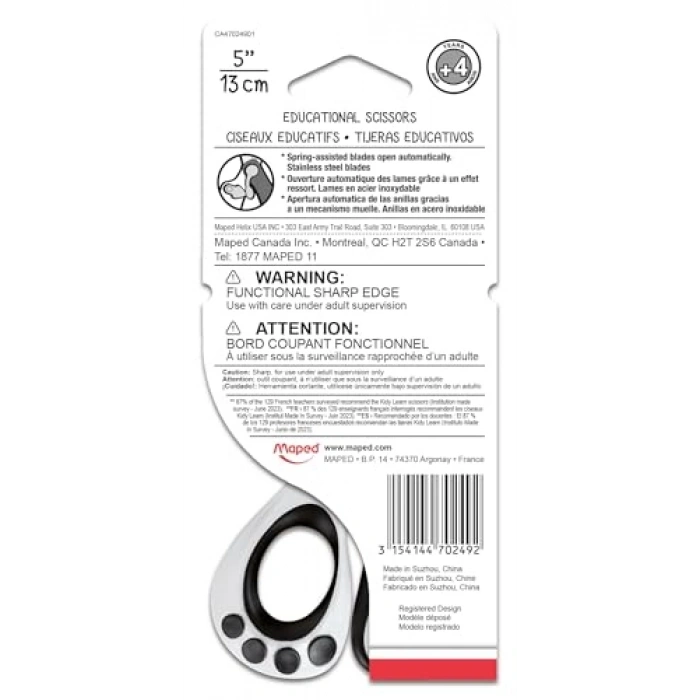 Helix USA Koopy Spring-Assisted Educational makas, 5 (470249) by