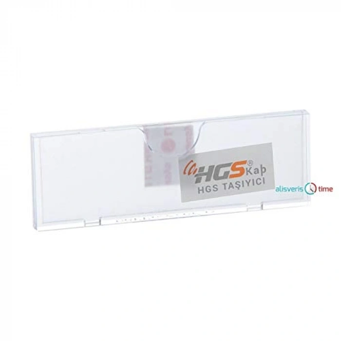 HGS Etiket Kabı, 2 Adet, Pratik ve Kullanışlı
