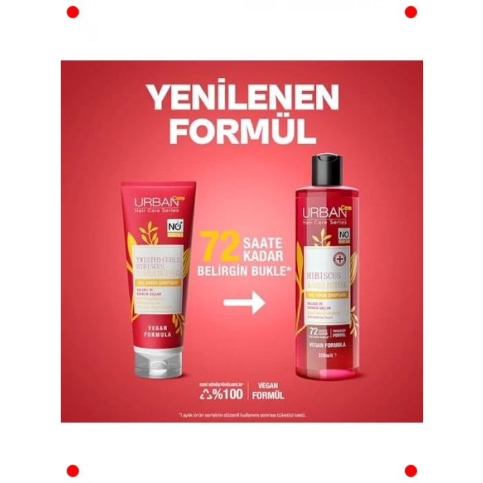 Hibiscus & Shea Bukle Belirginleştirici Şampuan 350 ml Vegan