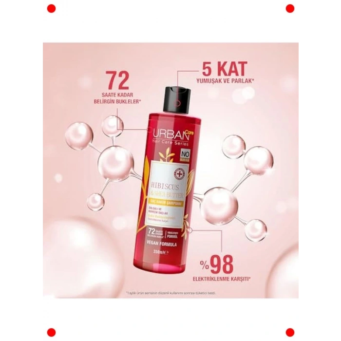 Hibiscus & Shea Bukle Belirginleştirici Şampuan 350 ml Vegan