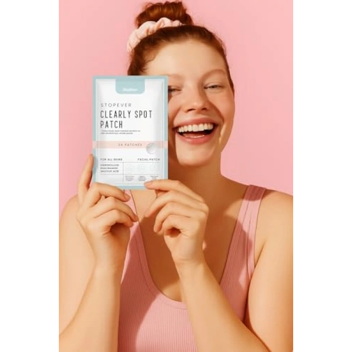 Hidrokolloid İçeren Şeffaf Akne Bandı, 24 Adet Paket