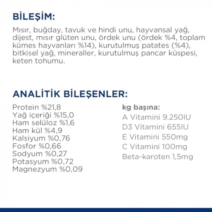 Hills Hills Ördekli Medium Köpek Maması 14