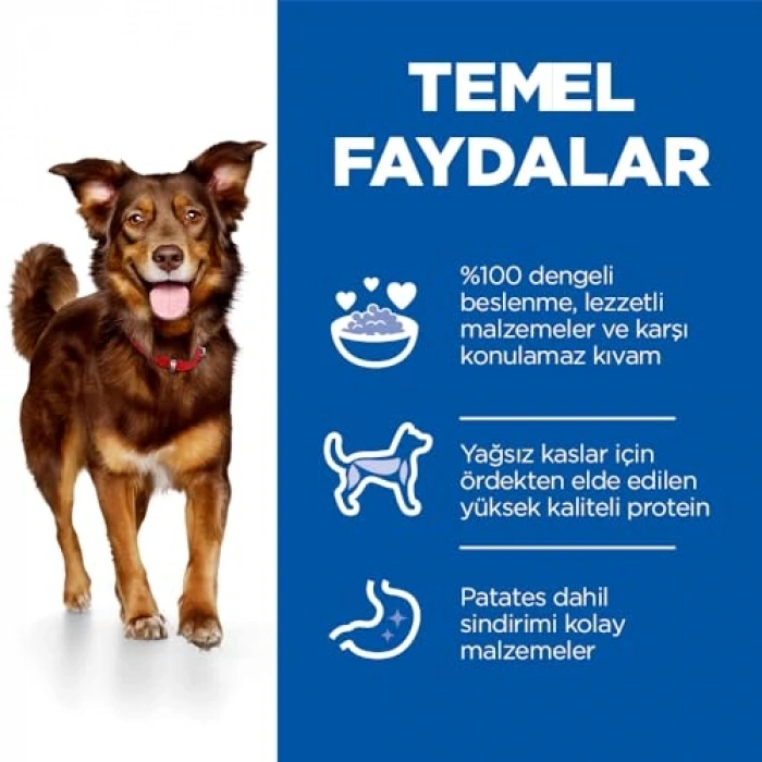 Hills Hills Ördekli Medium Köpek Maması 14