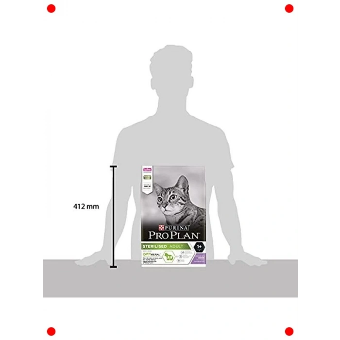 Hindili Kısırlaştırılmış Kedi Maması 3 Kg