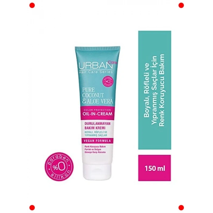 Hindistan Cevizi & Aloe Vera Boyalı Saç Kremi 150 ml Vegan