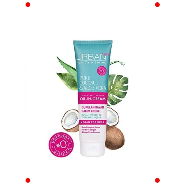 Hindistan Cevizi & Aloe Vera Boyalı Saç Kremi 150 ml Vegan