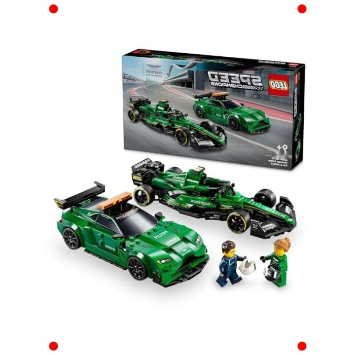 Hız Şampiyonları Yarış Arabası Yapım Seti - Çift Araç