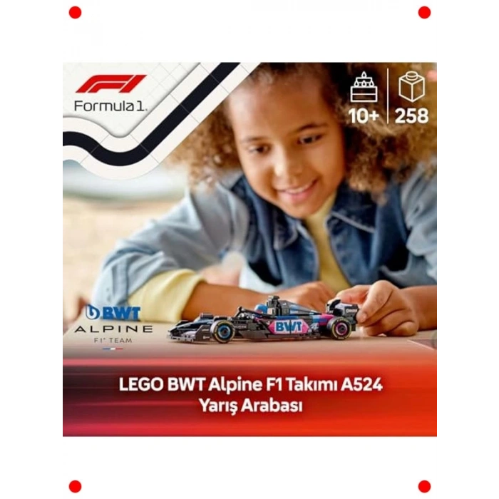 Hızlı F1 Yarış Arabası Yapım Seti