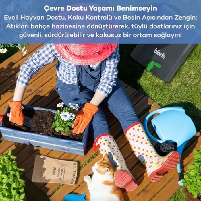 Hızlı Kompost Başlatıcı - İç ve Dış Mekan Kompost Kovaları için