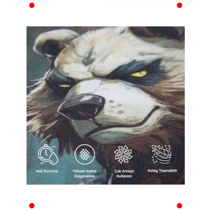 Hızlı Kuruyan Antrenman Havlusu - Süper Emici & Hafif