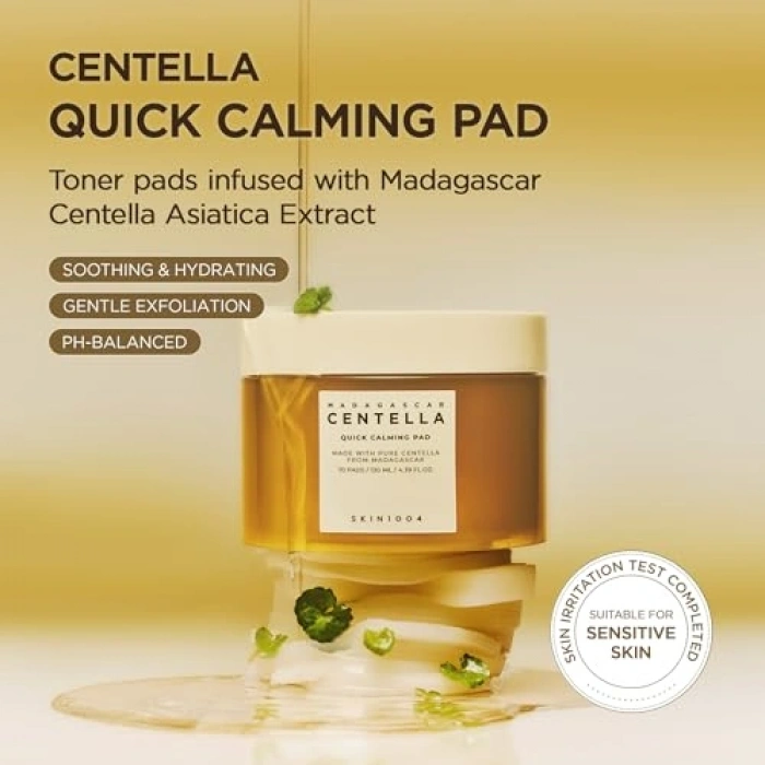 Hızlı Sakinleştirici Ped, Has Ciltler İçin 70ea