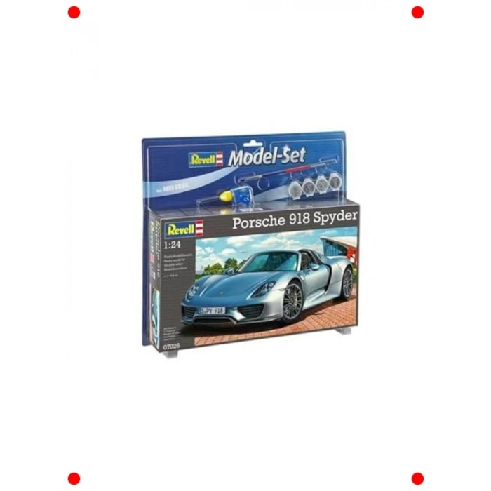 Hızlı Spor Araba Model Seti - Yapım Kiti 1:24