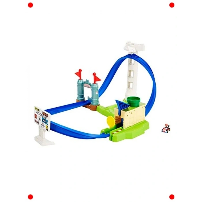 Hızlı Yarış Pist Seti ve Aracı - Keskin Dönüşler