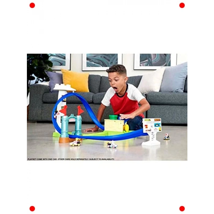 Hızlı Yarış Pist Seti ve Aracı - Keskin Dönüşler