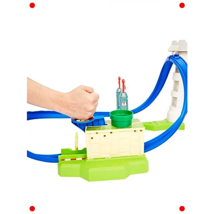 Hızlı Yarış Pist Seti ve Aracı - Keskin Dönüşler