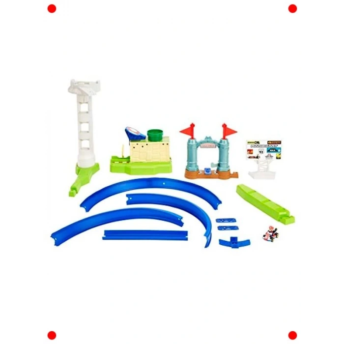 Hızlı Yarış Pist Seti ve Aracı - Keskin Dönüşler
