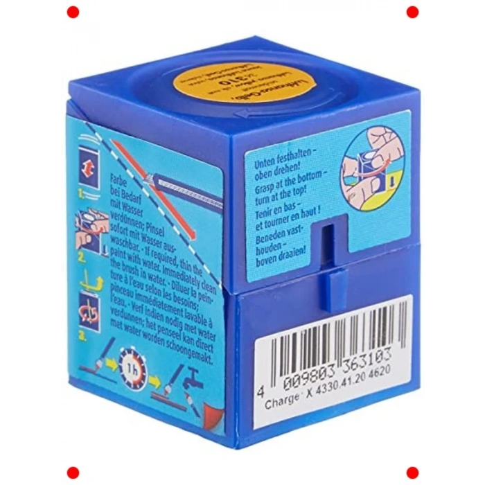 Hobi Su Bazlı Yarı Parlak Sarı Boya - 18ml