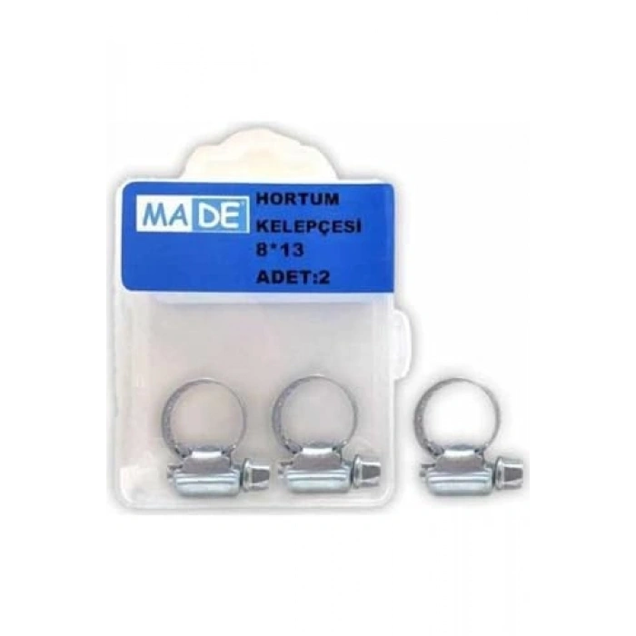 Hortum Kelepçesi, 8x13, 2 Adet Kutu