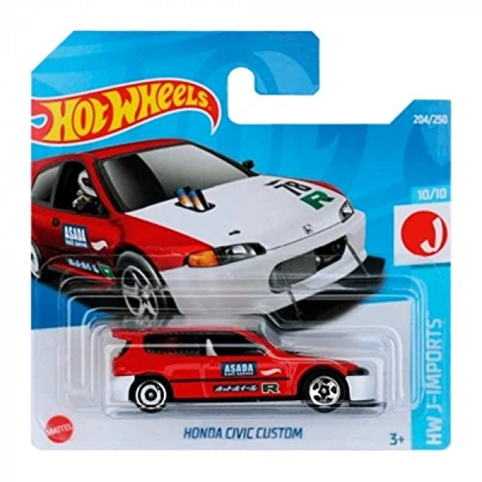 Hot Wheels 1:64 Tekli Arabalar, Honda Civic Custom Modeli