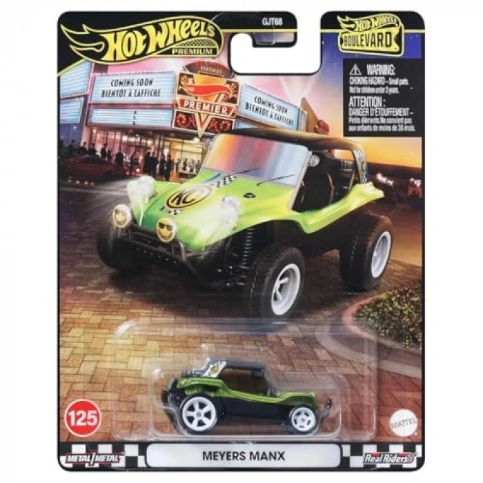 Hot Wheels Boulevard Temalı Araç Seti - Renkli Seçenekler