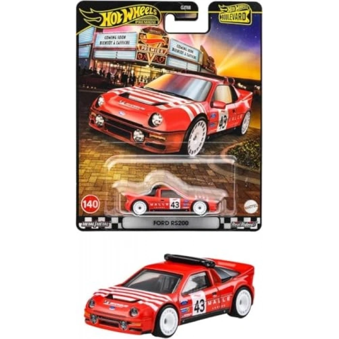 Hot Wheels Ford RS200 Araç Modeli, Koleksiyonluk