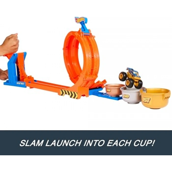 Hot Wheels Monster Trucks Oyun Parkuru ve Bigfoot Aracı