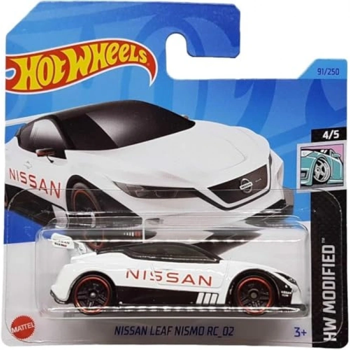 Hot Wheels, Nissan Leaf Nismo RC Modeli, Beyaz