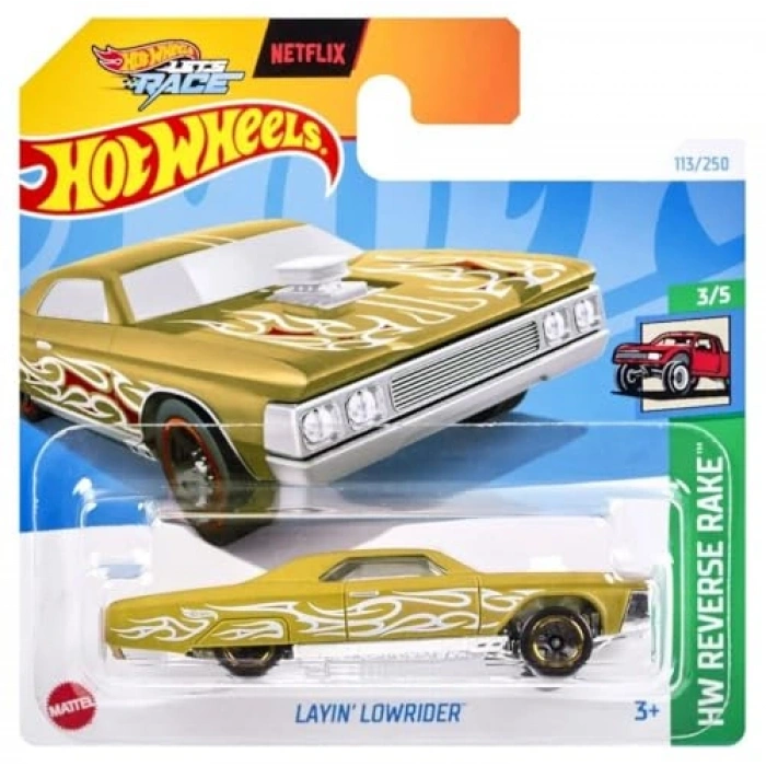 Hot Wheels Tekli Arabalar, Layin Lowrider Tasarımı ile
