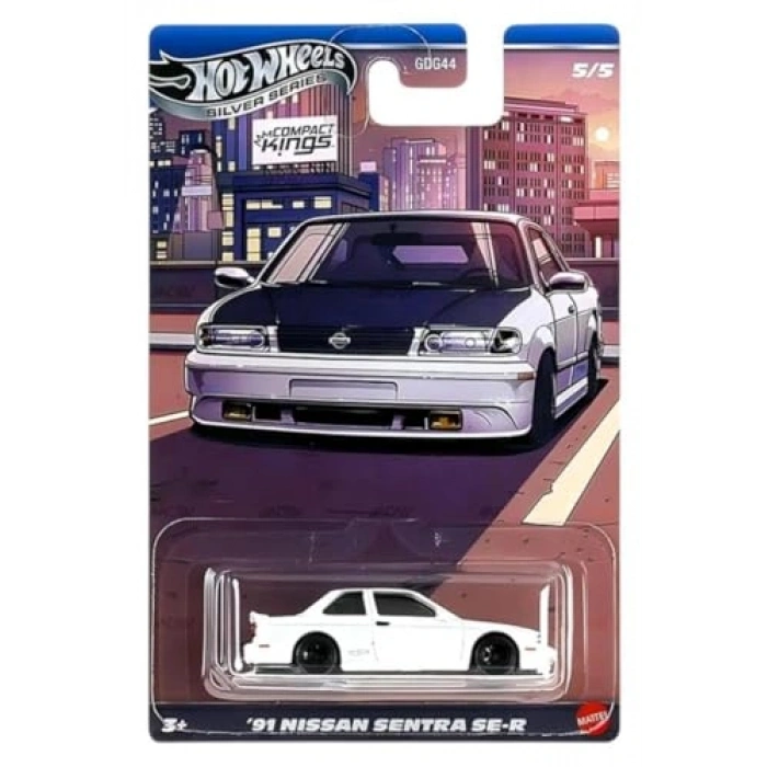 Hot Wheels Temalı Arabalar Silver Serisi 91 NISSAN SENTRA SE-R JKX60