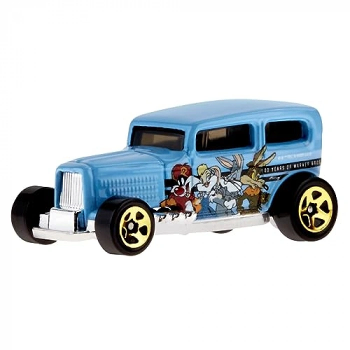 Hot Wheels Warnes Bros 100. Yıl Temalı Arabalar HMV73 - dnight Otto
