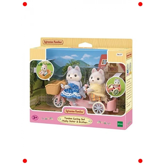 Husky Kardeşler Tandem Bisiklet Seti