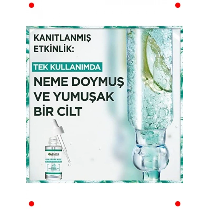 Hyaluronik Asit ve Aloe Vera Süper Serum (30 ml)