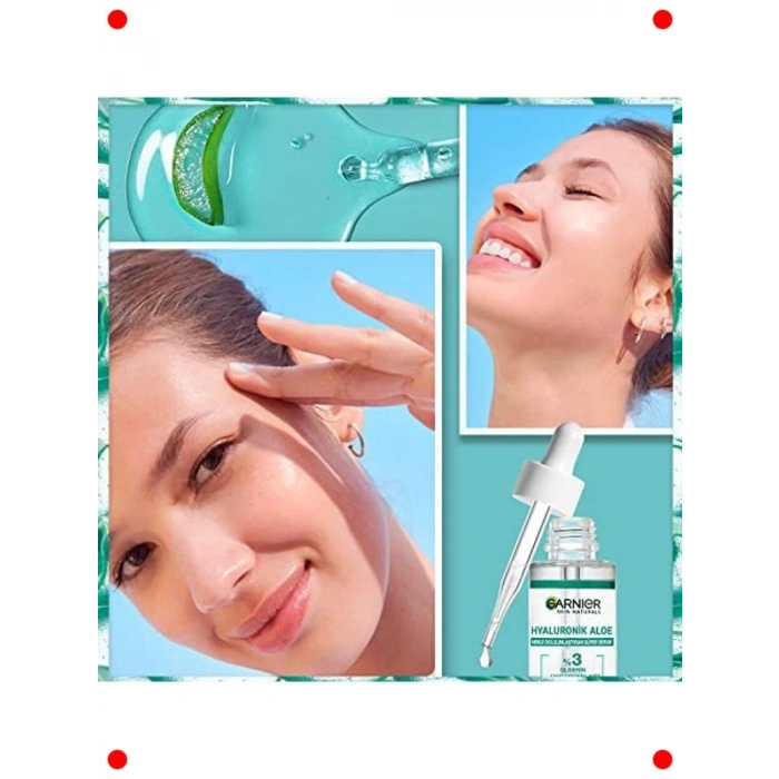 Hyaluronik Asit ve Aloe Vera Süper Serum (30 ml)